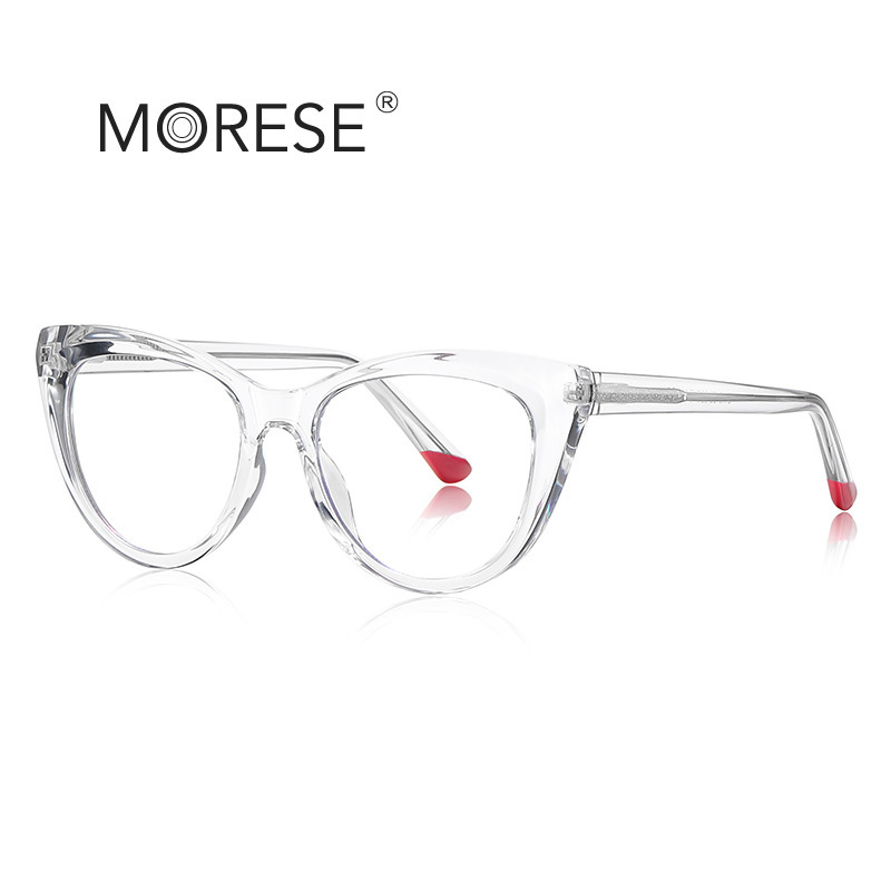 Amazon's new anti-blue light glasses 2149 are selling well in Brazil. Cross-border cat-eye flat glasses, personalized and versatile frames for women Application Scenario