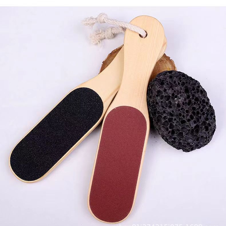 Solid wood double-sided foot sander main body, other types of foot care tools Specification image