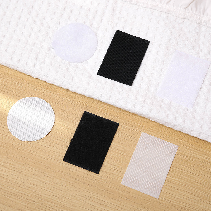 In-stock seamless sofa fixing stickers, bed sheets, carpets, tablecloths, anti-running and anti-slip Velcro, double-sided adhesive Velcro details Picture