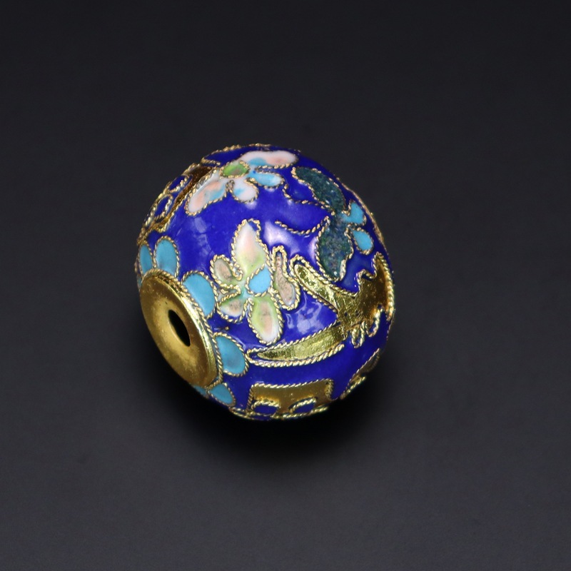 珐琅彩晶工艺品/装饰画/俄罗斯彩蛋/手镯配件/风铃管子细节图