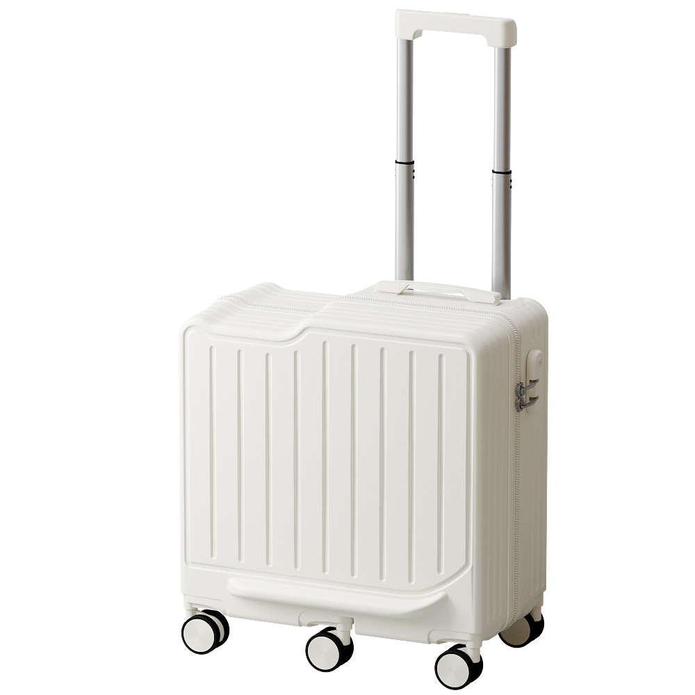 The new children's cycling case can be a suitcase with a handle, swivel wheels and 6 wheels Item Picture