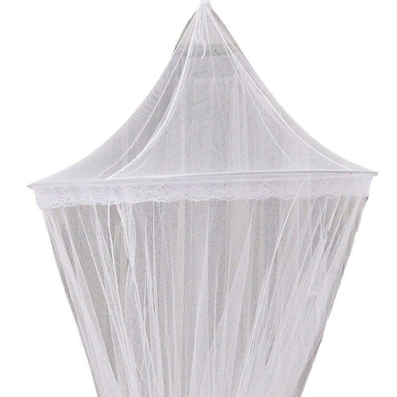 蚊帐/蚊帐床幔/围栏蚊帐/婚庆门帘/床帘学生白底实物图