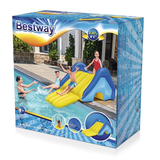 التزلج في الهواء الطلق في الهواء الطلق على مصاطب السباحة Bestway52453، ولعب الأطفال المضخة بالهواء المضغوط Application Scenario