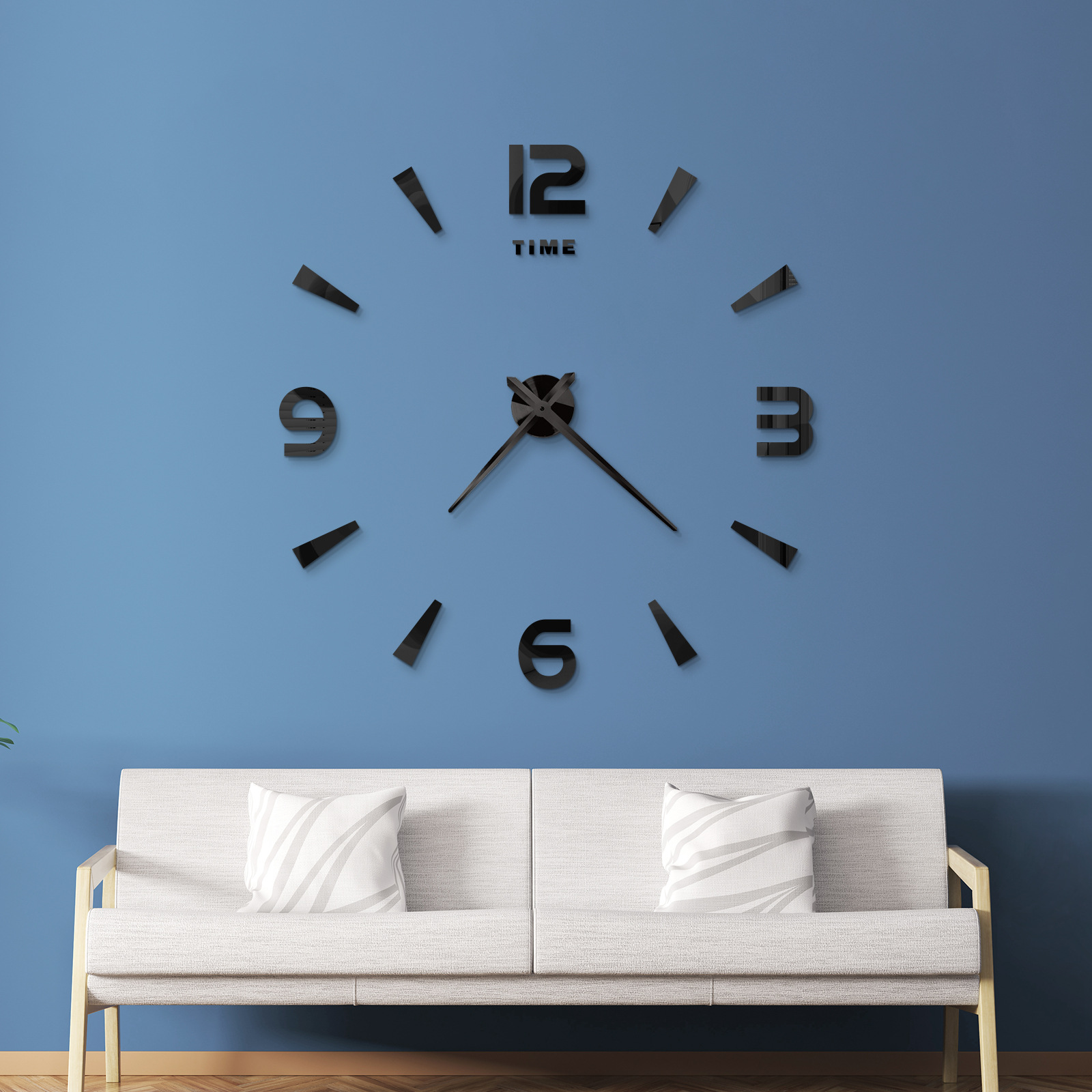 Simple clocks, large wall clocks, wall hanging clocks, creative wall clocks, acrylic wall clocks, diyclock clocks, European-style wall-mounted clocks