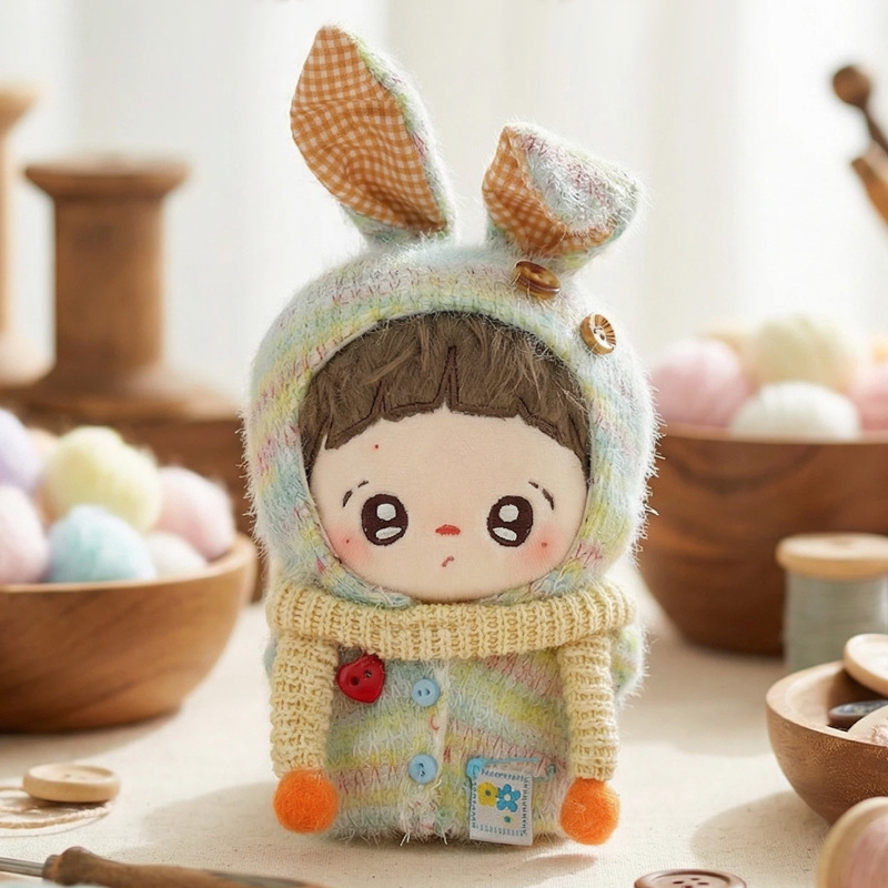 10Cm Baby Clothes, Cotton Doll Clothes, 10Cm Baby Clothes, Changing Outfits, Cute Skirts, Overalls, Doll Dolls Application Scenario