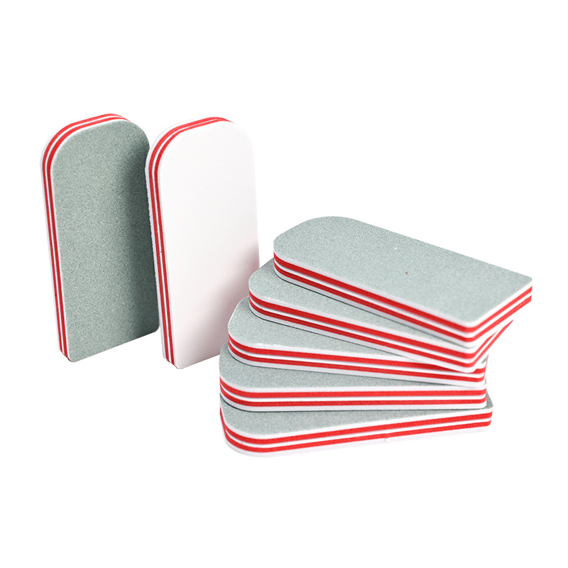 文玩工具绿白抛光块指甲锉美甲抛光条银饰佛珠用品专用抛光版修甲白底实物图