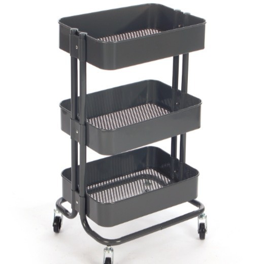 分销代发经典款拉斯克推车收纳架置物架手推车层架小推车收纳架产品图