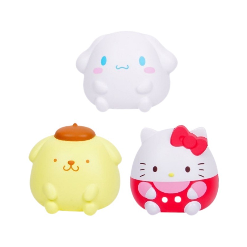 The new Sanliou slow-rebound Pinching Fun is a popular online hit, a stress-relieving and venting cartoon toy, a gift in a net bag Item Picture