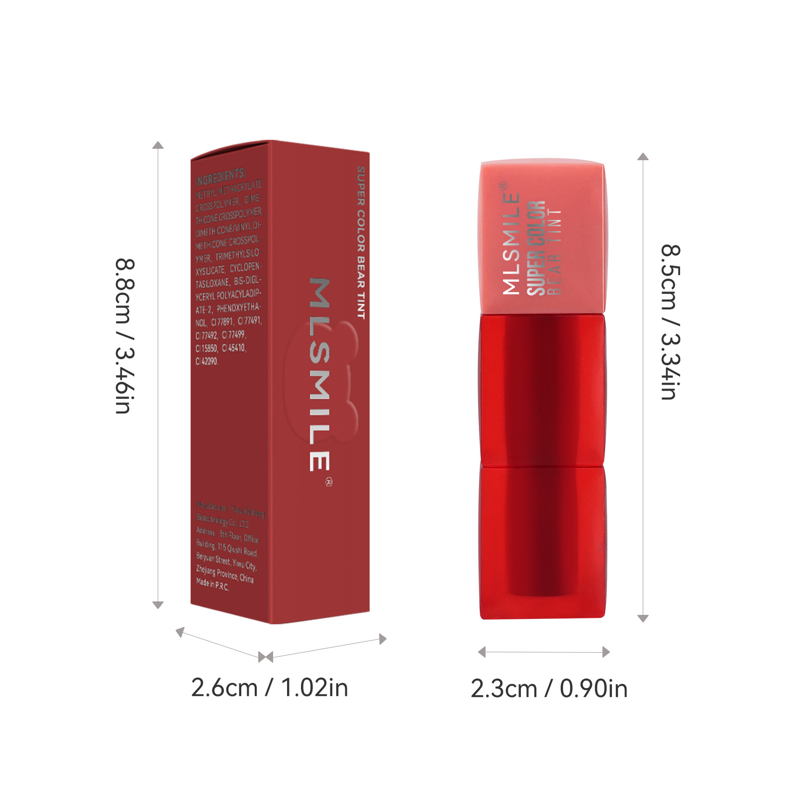 Cross-Border Exclusive Matte Lipstick, Non-Stick Cup, Matte Velvet Lip Gloss, Export-Oriented Makeup, Waterproof And Non-Fading Teddy Lip Gloss Item Picture