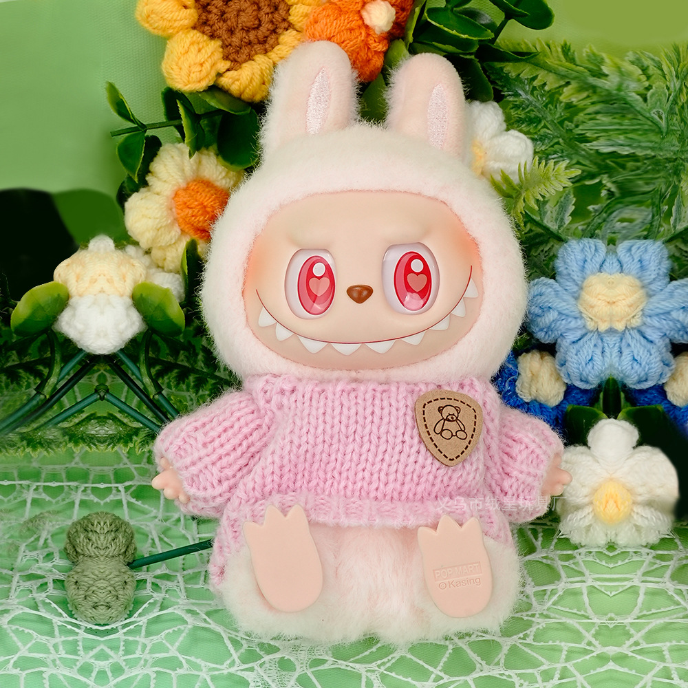 labub Zuzuo Party Vinyl dolls, Labub clothes, plush toys, sweaters, dolls, clothing and accessories Specification drawing
