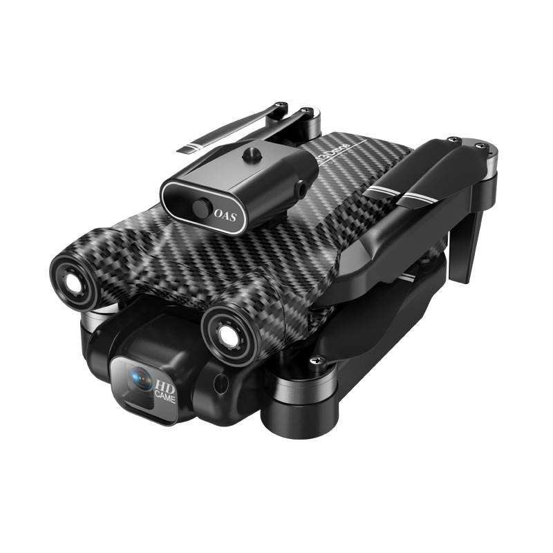 碳纤维A13无人机航拍避障飞行器遥控飞机学生儿童玩具白底实物图