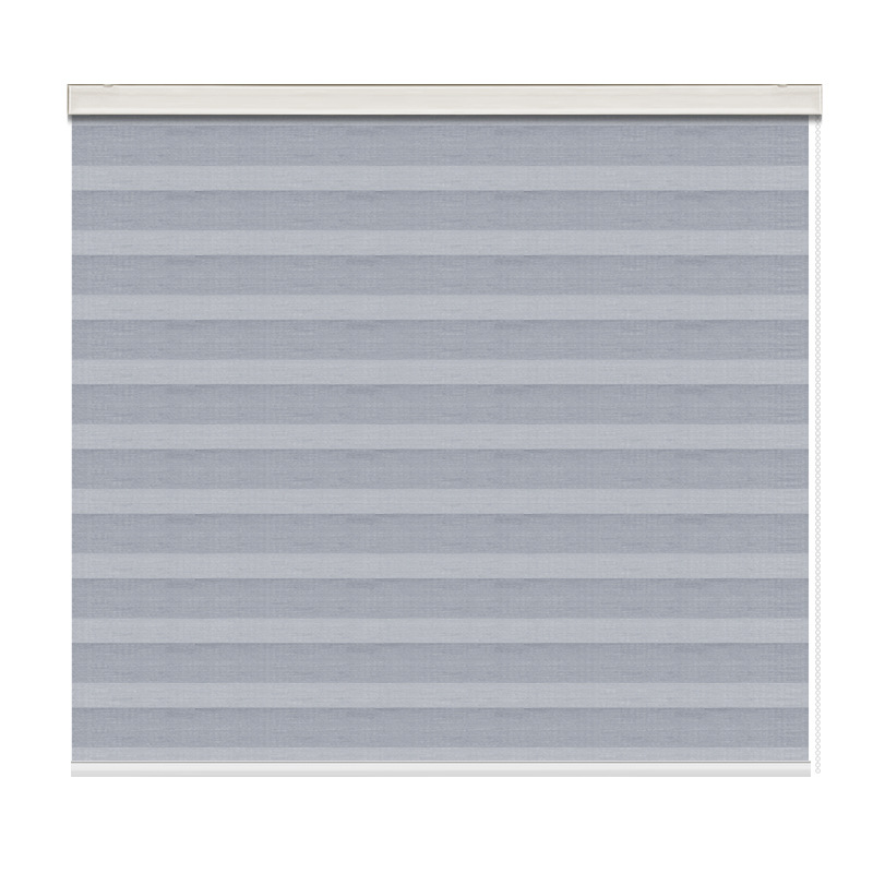 Foreign trade imitation linen soft gauze blinds, Venetian blinds, office full and half blackout zebra blinds, sliding and lifting blinds Item Picture