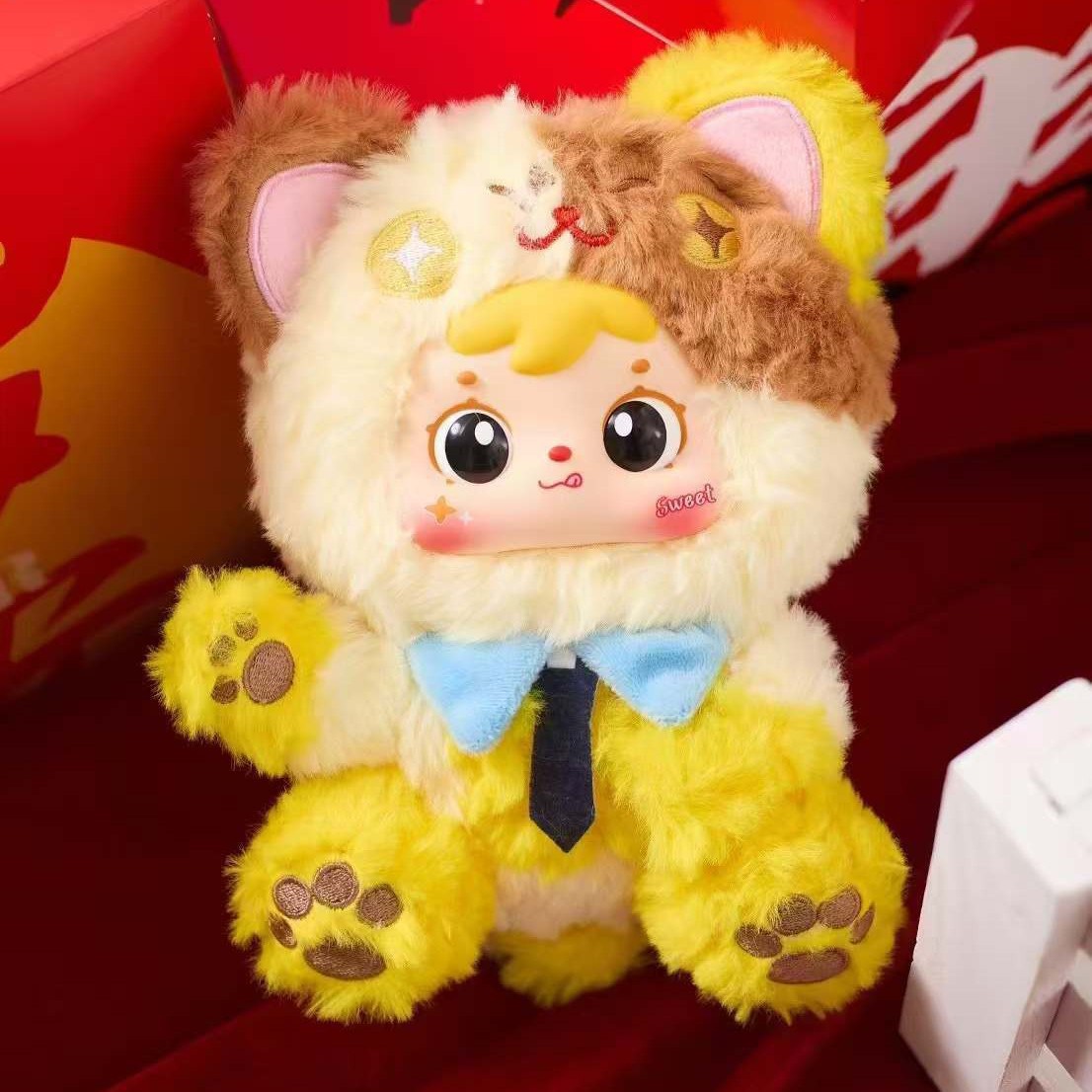 The official new product Samuel's Maneki Neko series plush pendant, trendy blind box and cute doll Application Scenario