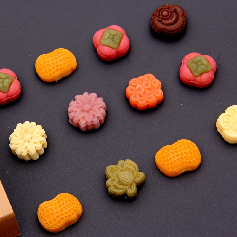 绿豆糕中式传统冰糕点心饼下午茶伴手礼摆盘婚庆散装春节过年货