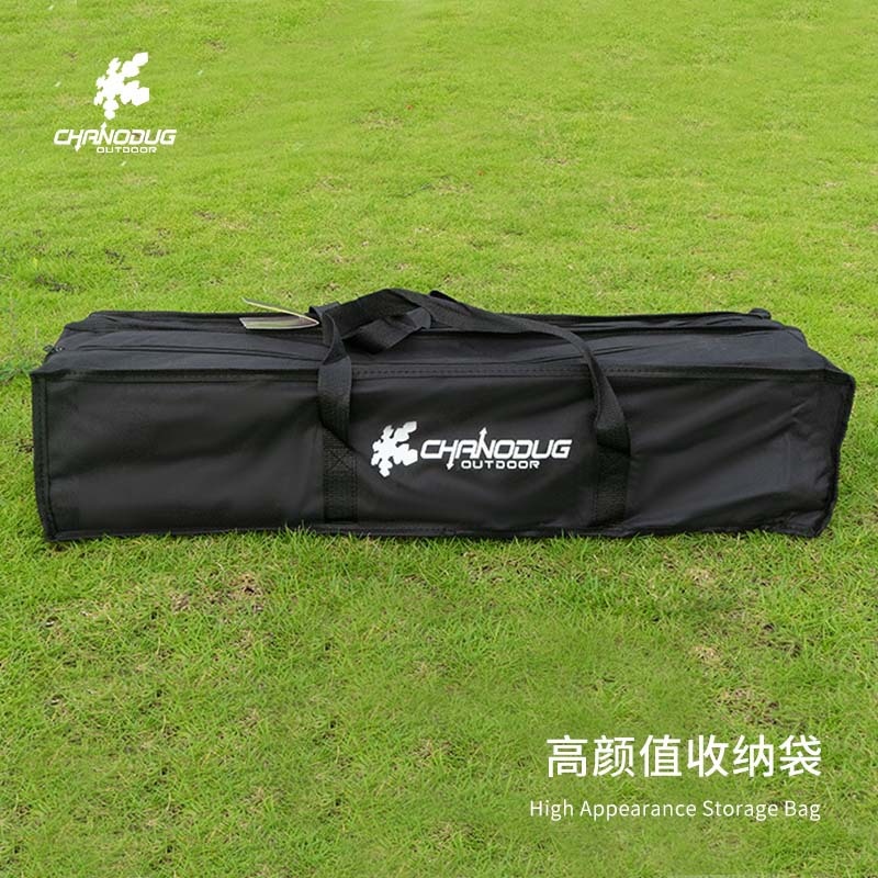Xanuoduji outdoor camping folding table, aluminum alloy extendable high barbecue table, travel portable leisure egg roll table details Picture