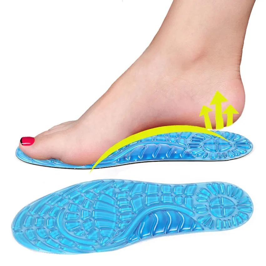 GEL Men's and women's shock-absorbing massage arch support sports insole Soothing pad Application Scenario