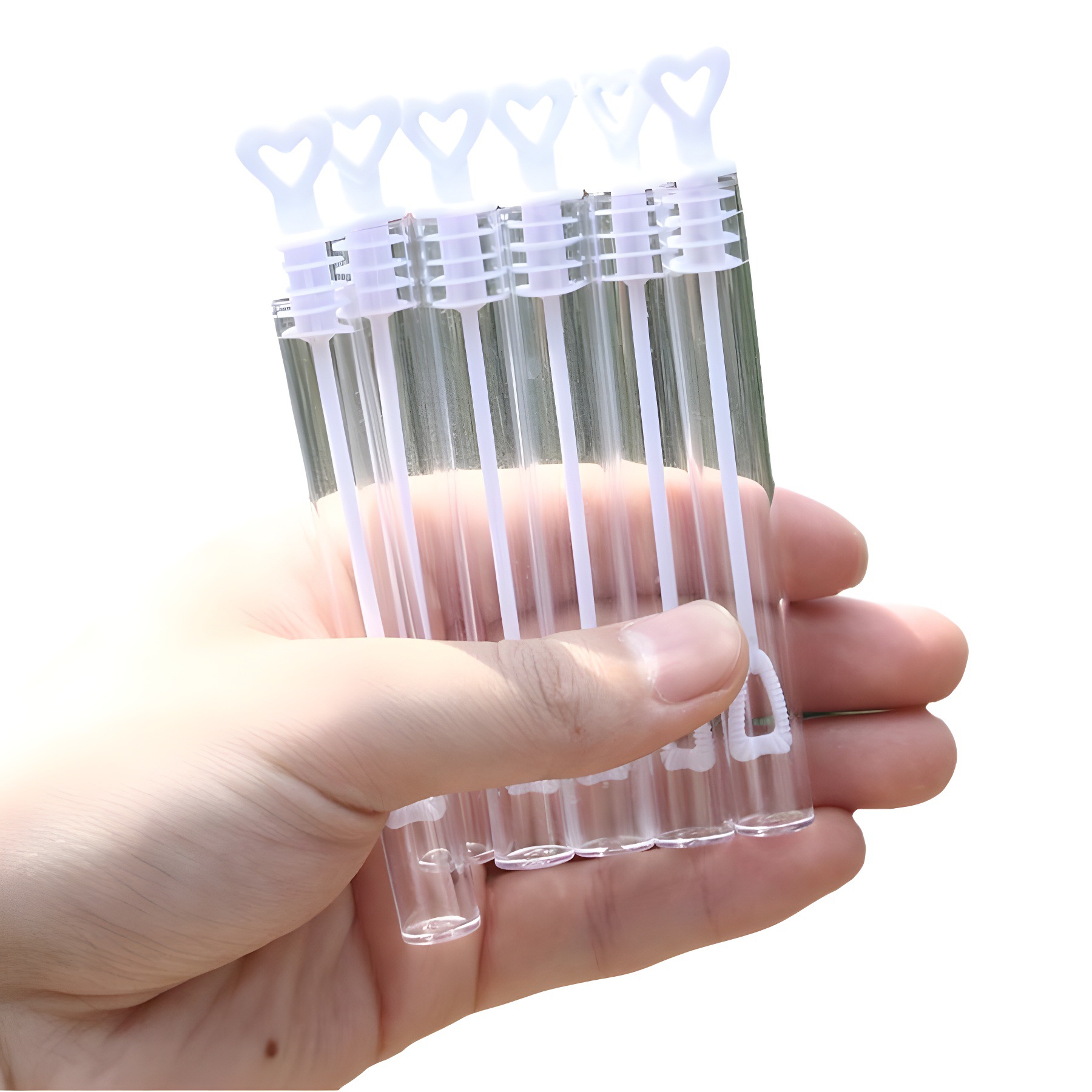 Mini trumpet bubble blowers, children's hand-held bubble water replenishment liquid, wholesale at street stalls, boys' and girls' internet-famous toys Item Picture