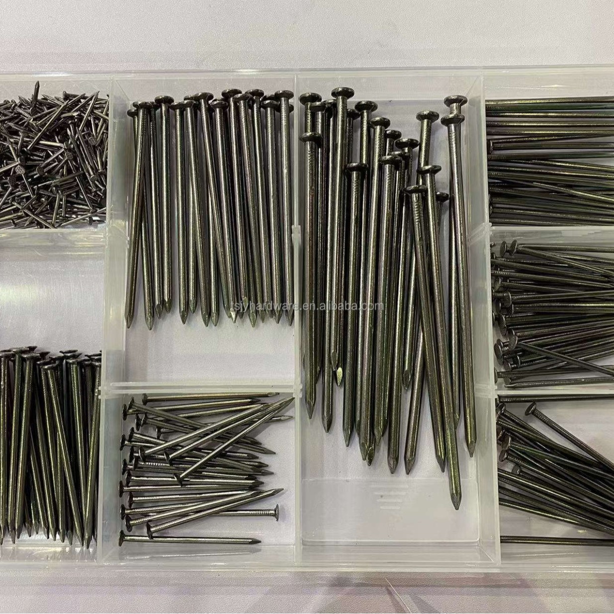 Silver steel wire round head rivets, iron nails, building materials letter rivets, round flat head and pointed point design Application Scenario
