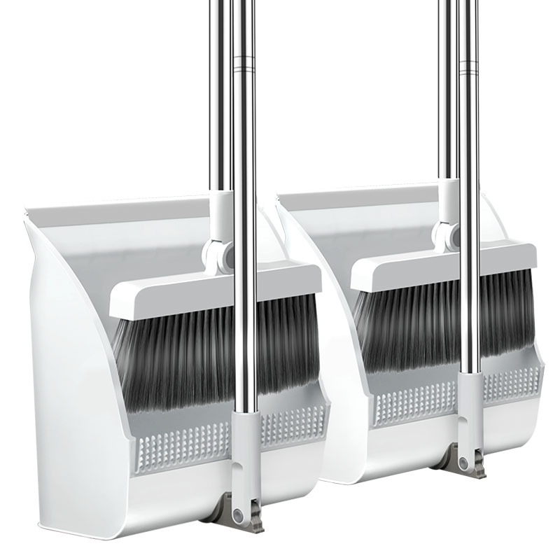 Good quality household brooms. Folding broom and dustpan set. A lazy person's wonder. Broom combination. No hair stains when sweeping Item Picture