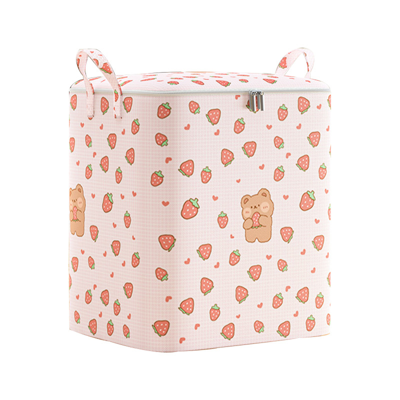 Cotton quilt storage bag, moisture-proof large-capacity moving packing bag, hand-held foldable storage box, quilt dust-proof bag Item Picture
