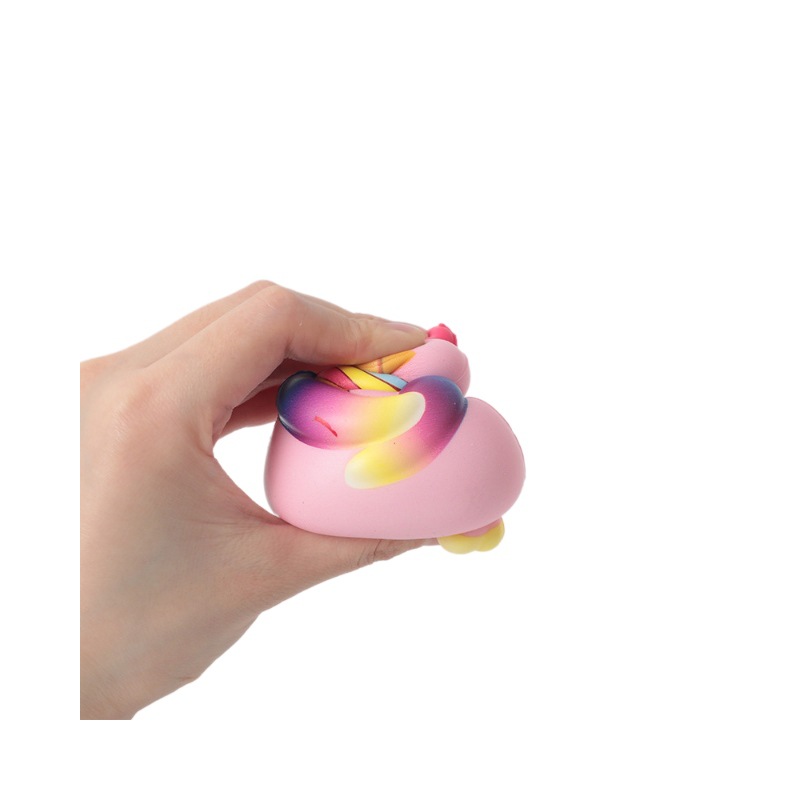 Simulation pinching fun toys for stress relief, soft and slow rebound, dessert ice cream, stress-relieving, hand pinching, and emotional release Item Picture