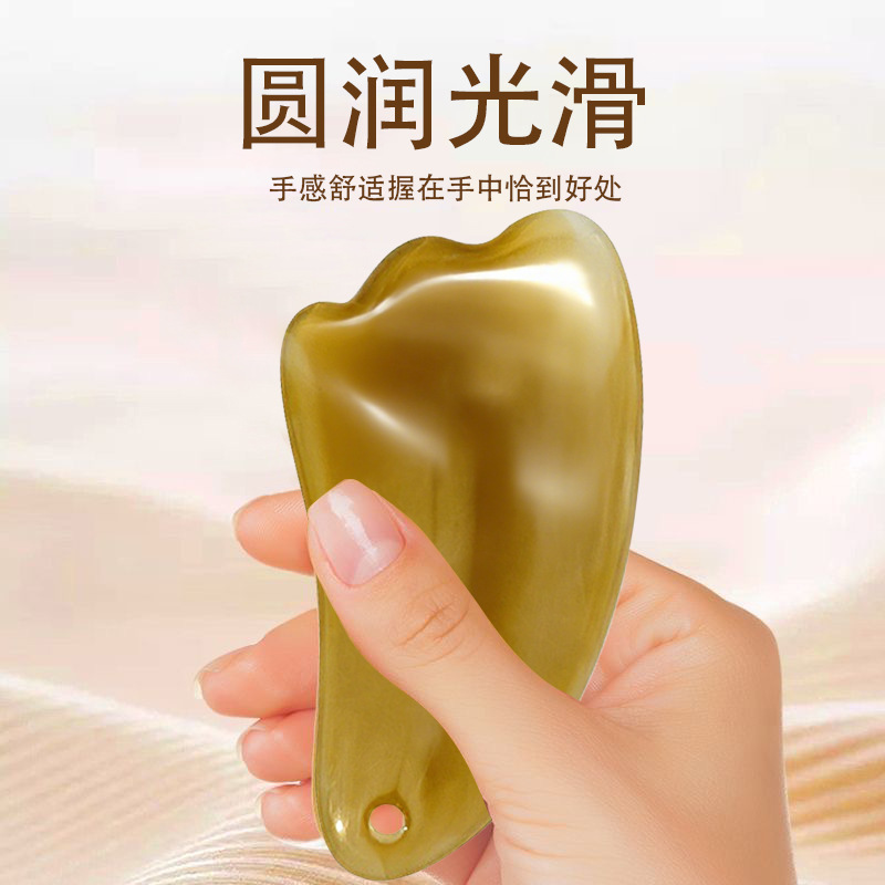 Gua sha board, facial beauty triangle board, muscle pulling instrument, eye meridian massage, direct supply from the gua sha board manufacturer, cross-border consignment Application Scenario