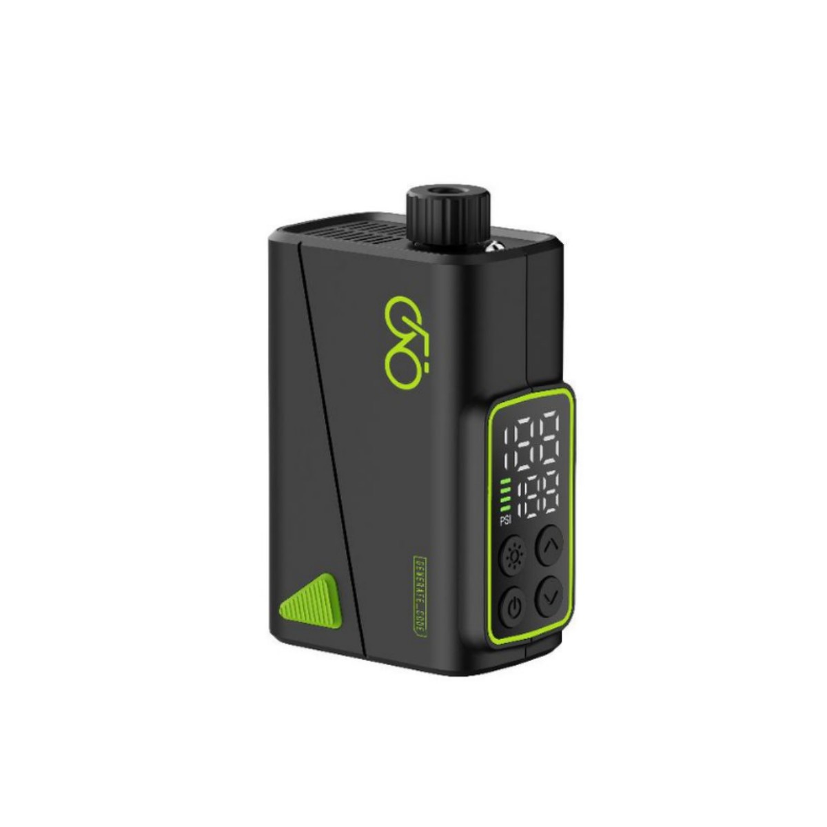 户外便携电动充气泵自行车打气筒美法嘴通用150psi打气泵骑行装备