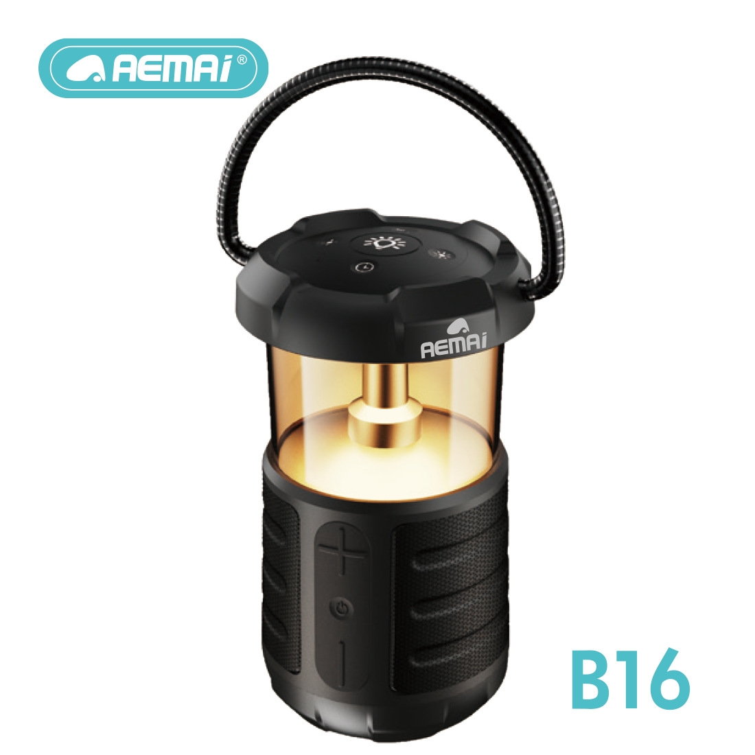 AEMAi bluetooth audio B16 subwoofer speaker altavoz de luz de camping portátil al aire libre Item Picture