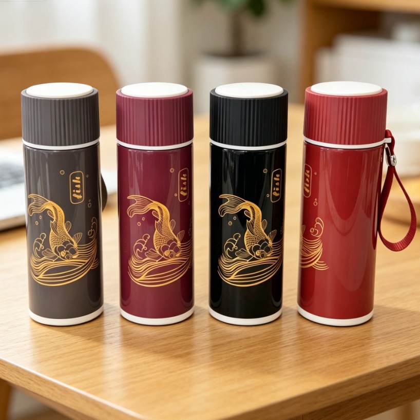 glass cup for boys and girls isn High appearance level, anti-heat, heat-resistant, convenient plastic cup, plastic glass cup, large capacity Specification image