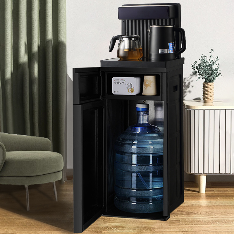 Tea bar machine, water purifier integrated household instant tea brewer, refrigeration and heating vertical water dispenser, tea bar machine gift Application Scenario