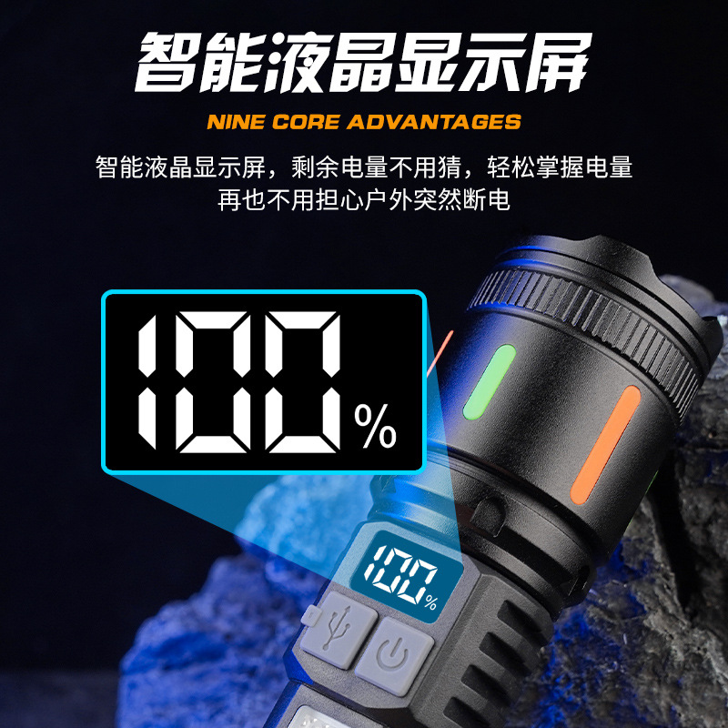 手电筒、手握式电筒实物图