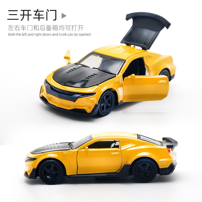 袋装1:50迷你小车合金跑车模型三开门开门回力男孩玩具 Specification image