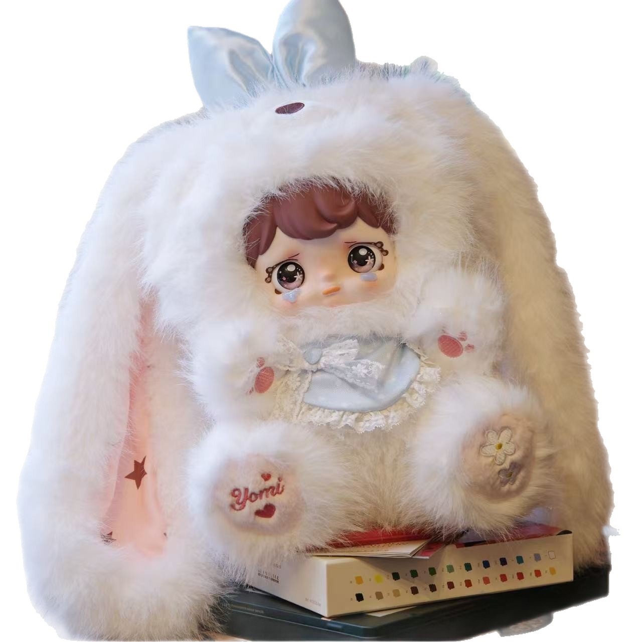 盲盒/潮玩/泡泡玛特/星星人/手办白底实物图