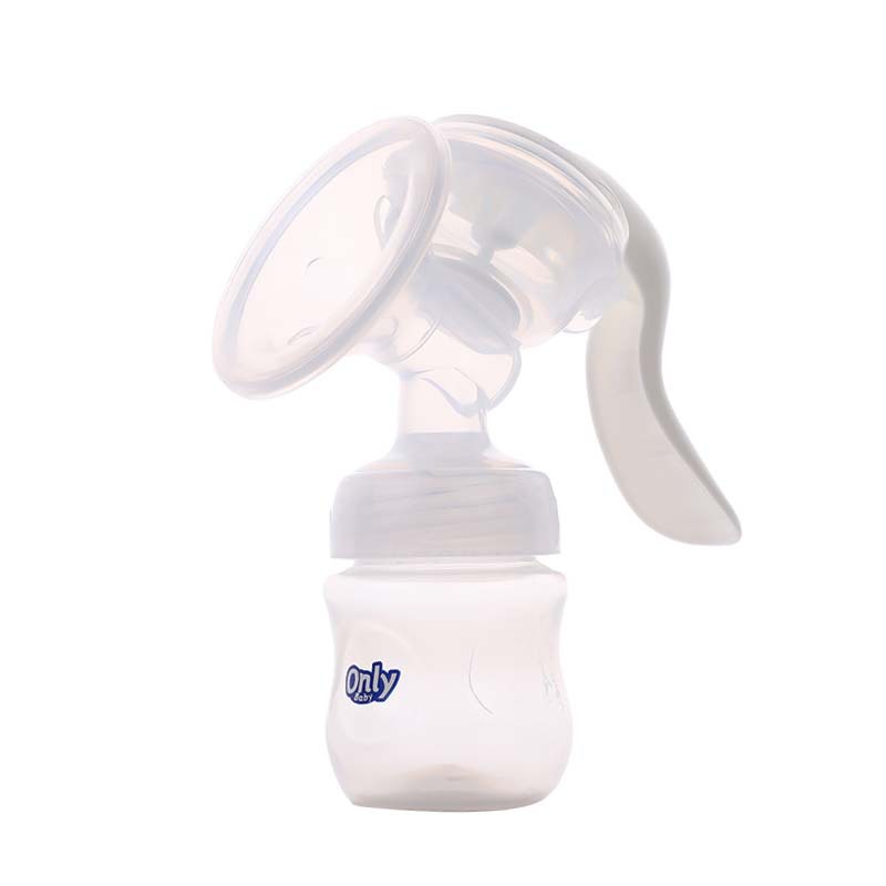 吸奶器/跨境电商手动吸奶器/穿戴式电动吸奶器/多功能吸奶器/missbaby白底实物图