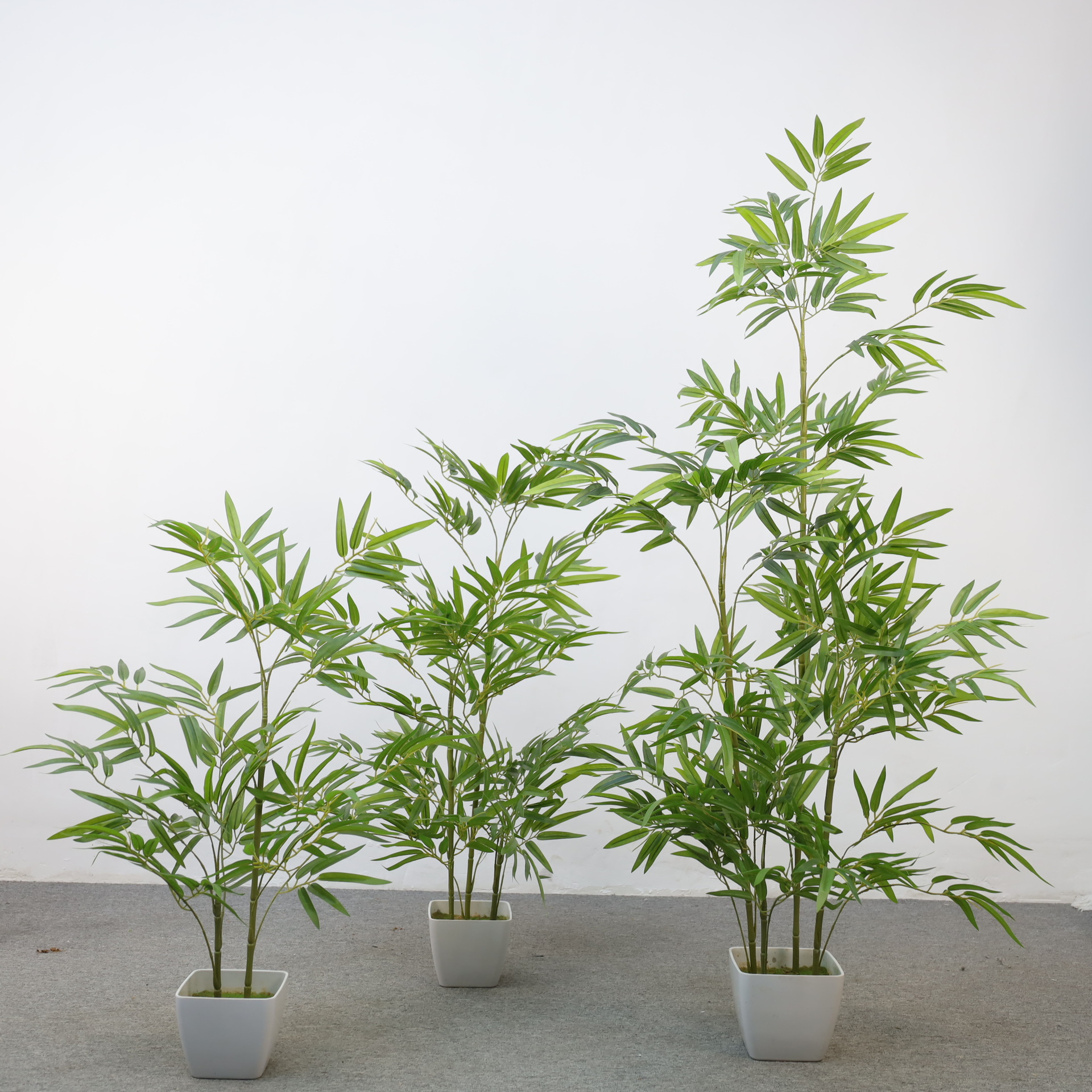 仿真竹子室内外装饰假竹子园林造景仿真绿植高级感客厅竹子盆栽产品图