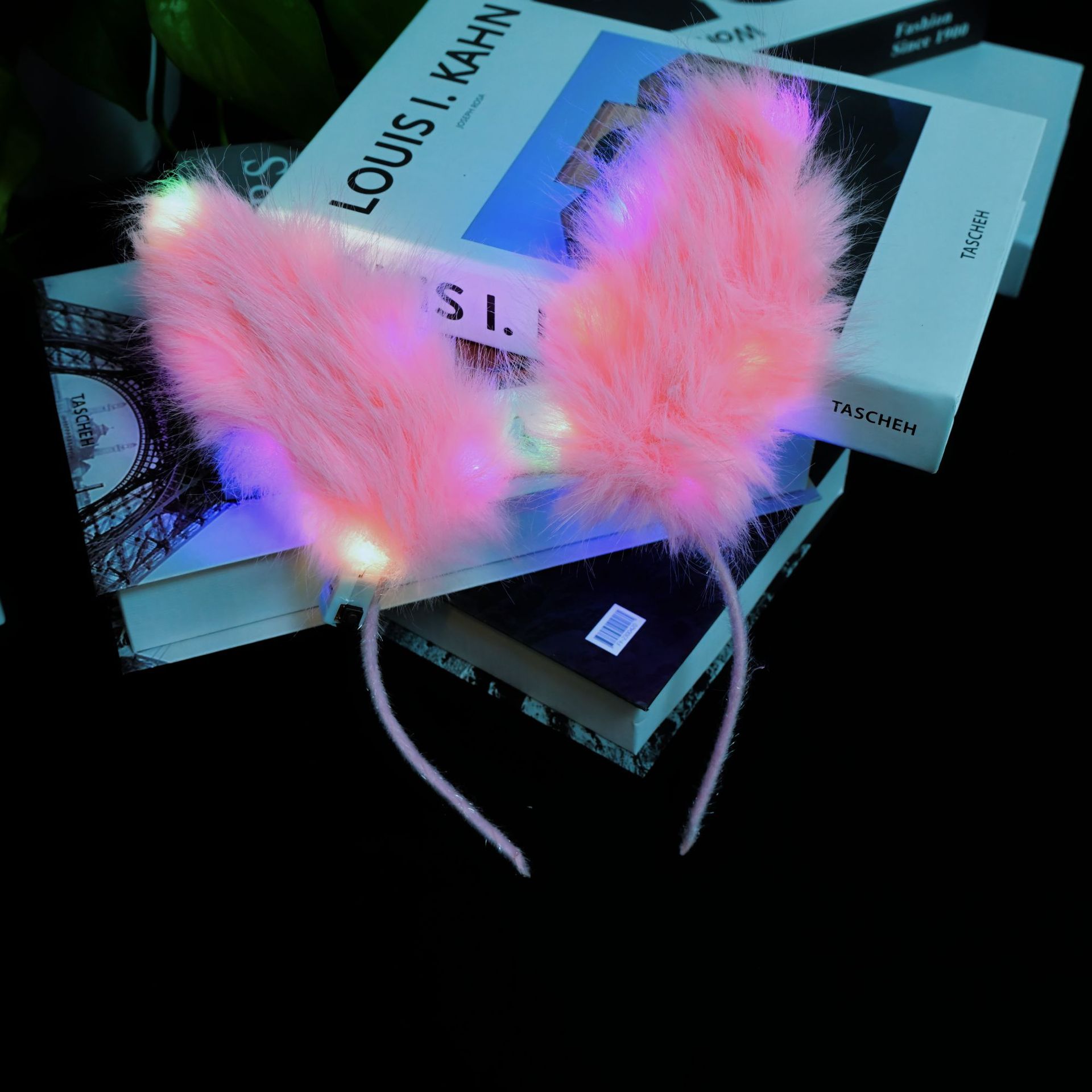 New products for street vending: thickened fox fur rabbit ears, luminous headbands, night market street stalls, small gifts, and luminous toys wholesale details Picture