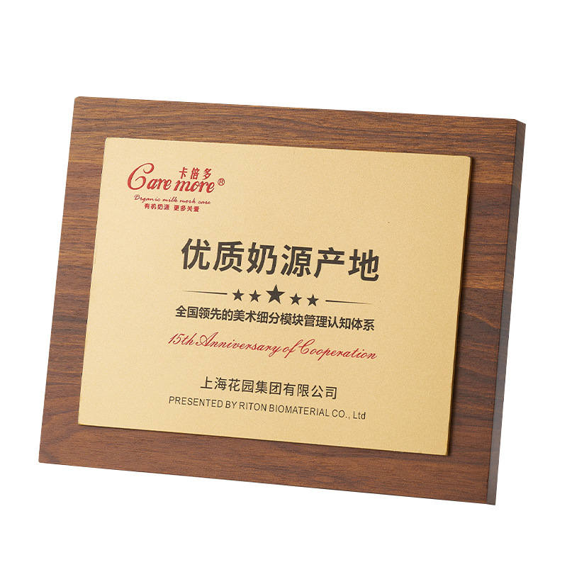 经典麦穗奖牌/聘书/奖牌/金银纸/荣誉牌白底实物图