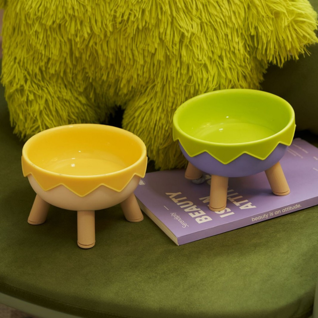 Pet bowl, high-legged cat bowl, dog bowl, cat food bowl, dog bowl, rice bowl, water bowl, cat single bowl, stainless steel bowl for protecting the cervical vertebrae Application Scenario