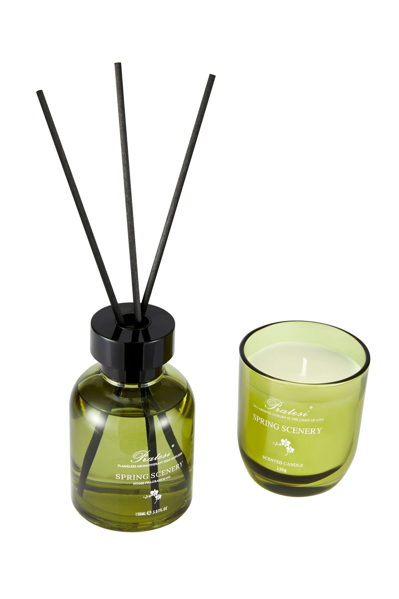 Flameless aromatherapy set, traditional classic manufacturer in stock, blue glass cup, high-end candle aromatherapy gift box, birthday gift Specification image