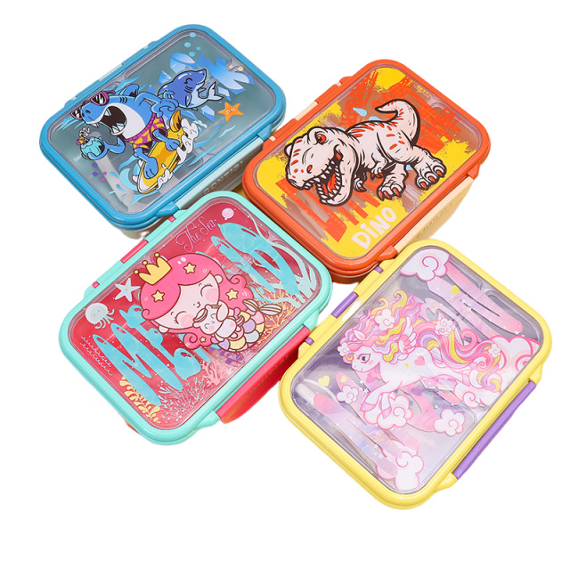 饭盒/211饭盒/玻璃饭盒/开学季/抽真空玻璃餐盒白底实物图