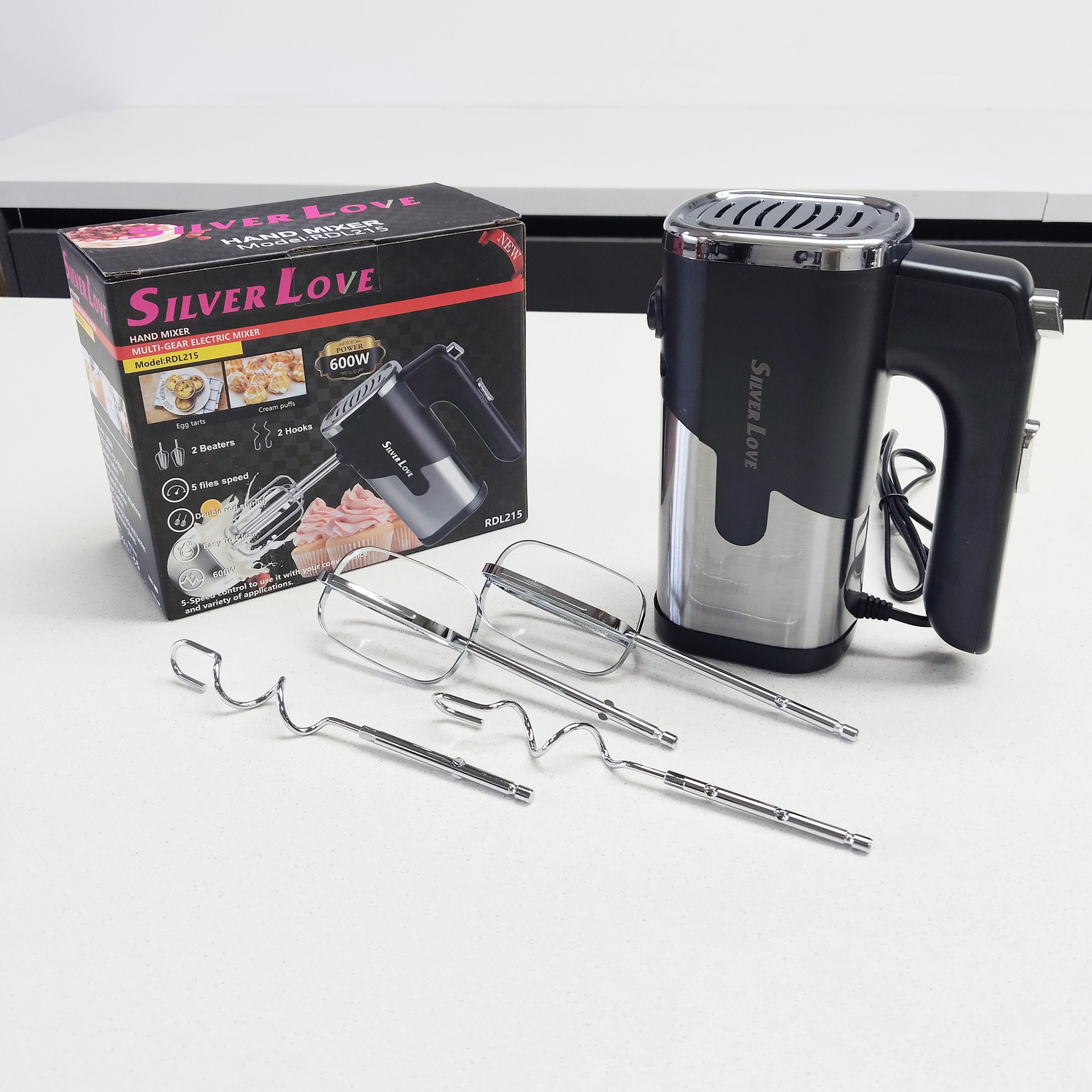 Cross-border multi-functional electric egg beater, European standard cake mixer, cream beater, baby food processor, mixer Z209 details Picture