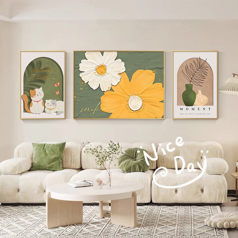 现代装饰画实物图