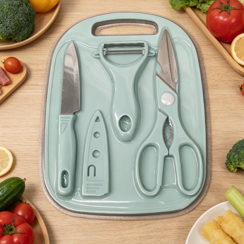 Fruit knife, household stainless steel peeler, two-in-one safe dormitory, portable sharp folding knife for students Specification image