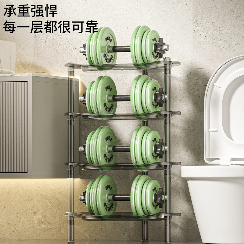 Washbasin rack, bathroom storage rack, bathroom household floor-standing multi-layer detachable triangular storage rack, wholesale in stock Application Scenario