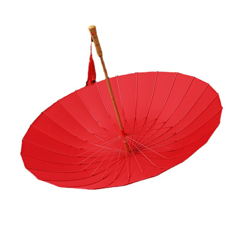 伞中国风/油纸伞/雨伞太阳伞可放包包/中国风伞白底实物图