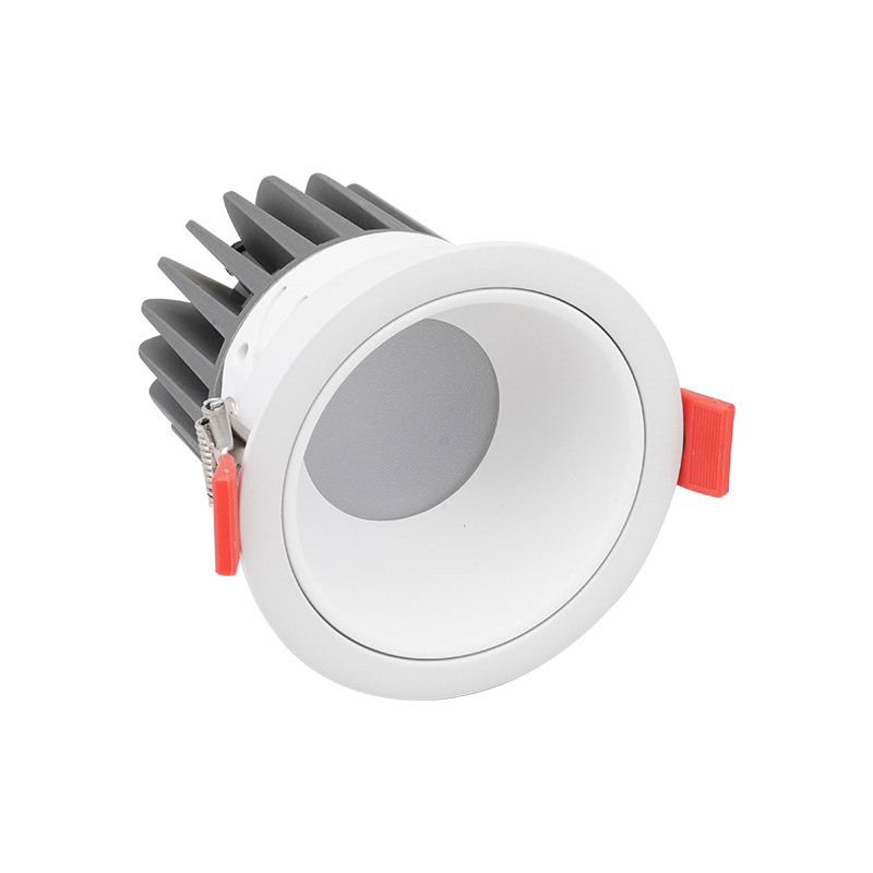 Embedded full-spectrum downlight, anti-glare, home living room without main light, narrow frame ceiling light, cob low blue light downlight Item Picture