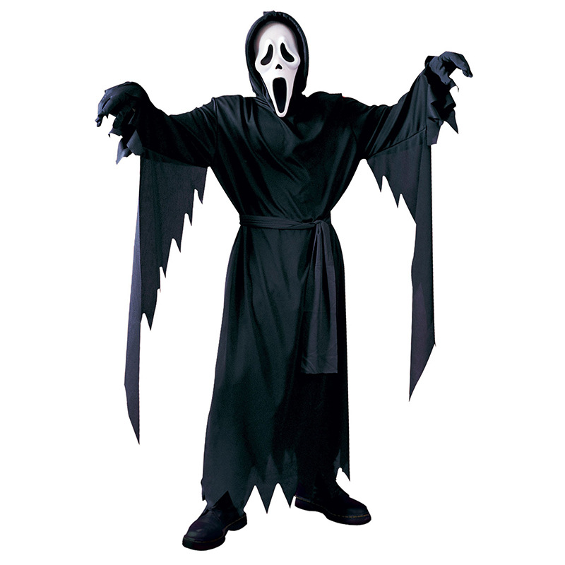 Halloween children and adults' costumes, screaming costumes, horror movie cosplay costumes, scary knife costumes