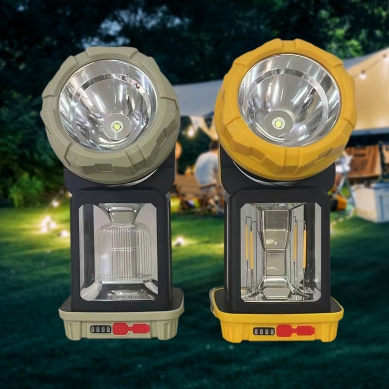 Cross-border solar LED high-intensity portable lamp, outdoor multi-functional tungsten filament ambient light, household table lamp, flashlight Specification image