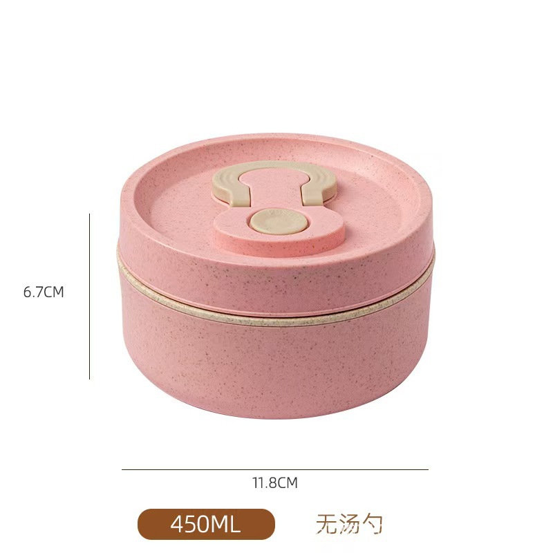 饭盒可进微波炉上班族便当盒女生轻食减脂分隔午餐盒学生lunchbox细节图