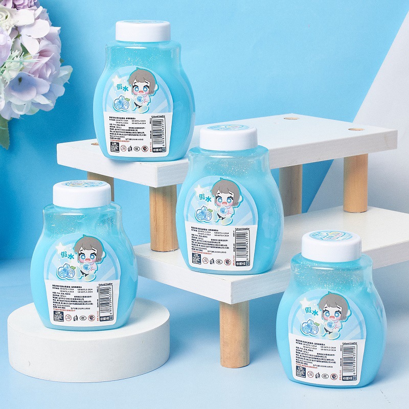 New grape jam water slime for children, popular bubble stress-relieving crystal mud, non-toxic, safe and non-sticky wholesale Specification image